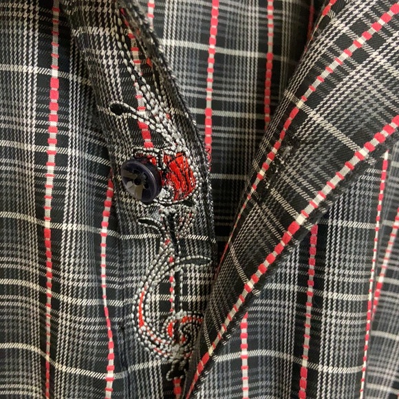 Robert Graham classic fit long sleeve plaid large - Picture 5 of 6
